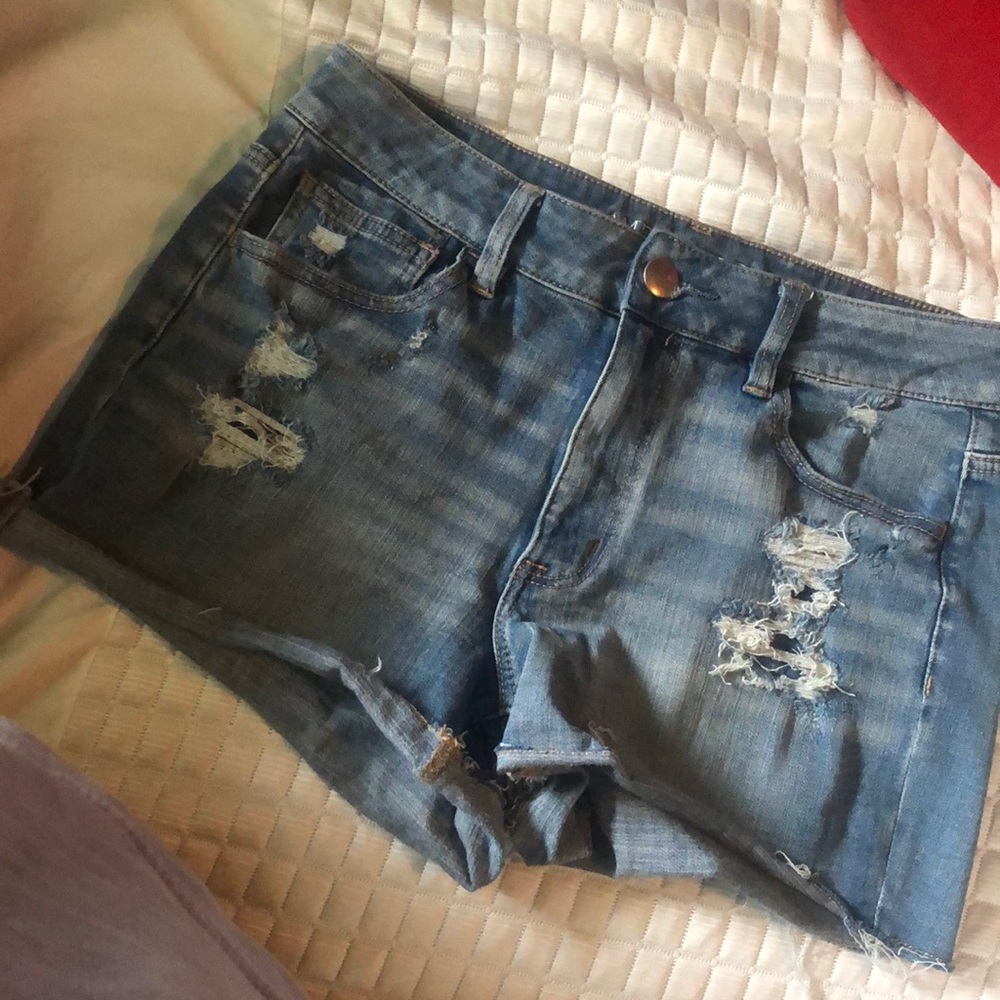 American Eagle High Rise Shorties